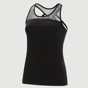 NWOT GK Y-Back Wonder Cheer Long Top Sz AS